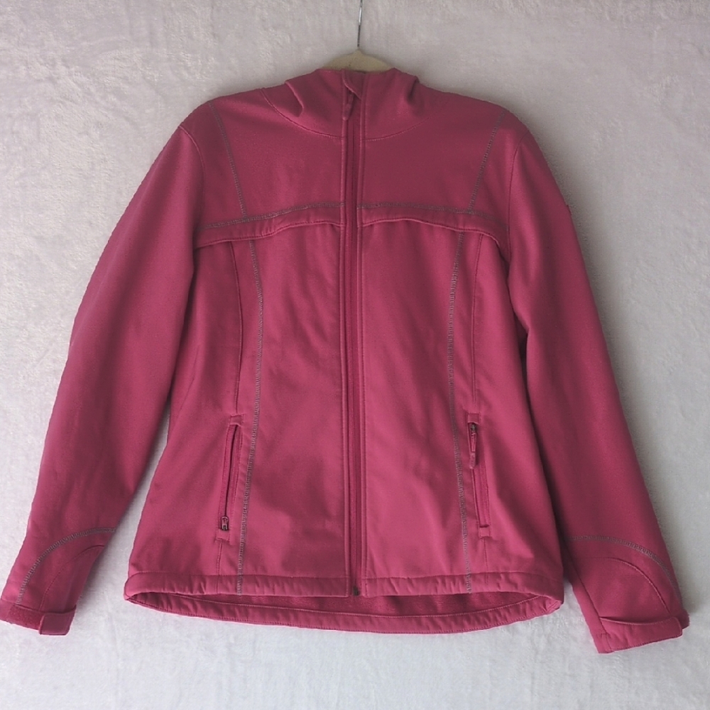 32 Degrees Women's Pink Weatherproof Hooded Jacket Size‎ L